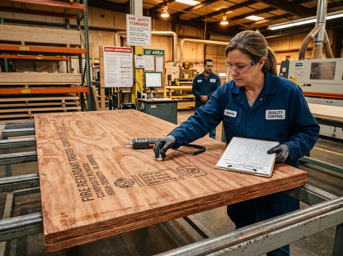 Woodix Fire Retardant Plywood IS:5509
